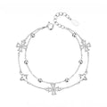 Silver Zircon Bracelet